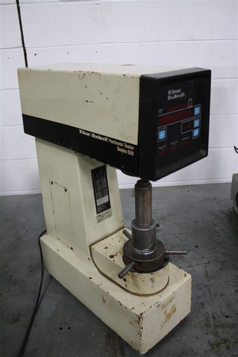 used wilson rockwell hardness tester|wilson hardness tester manual.